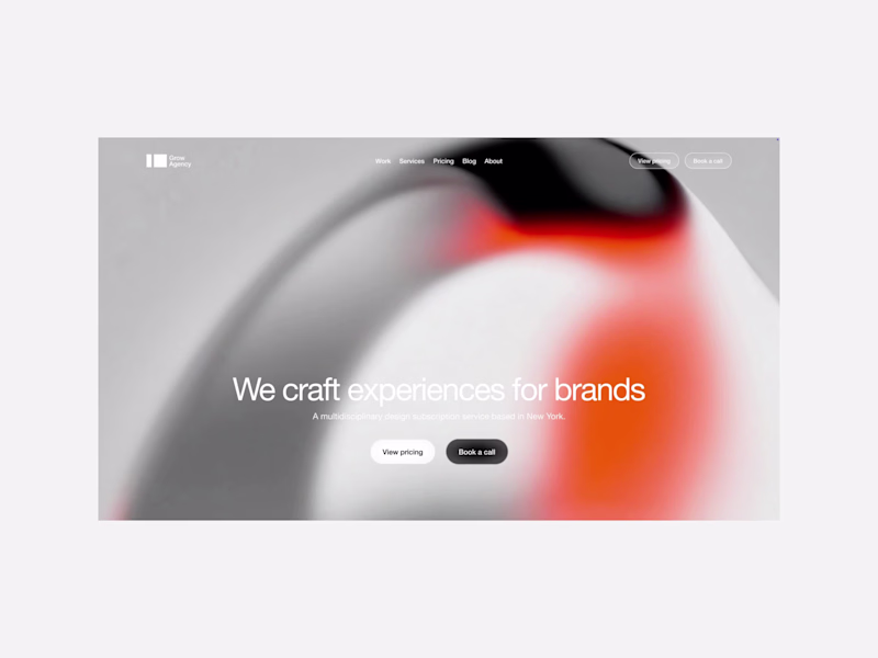 Cover image for Animated hero section