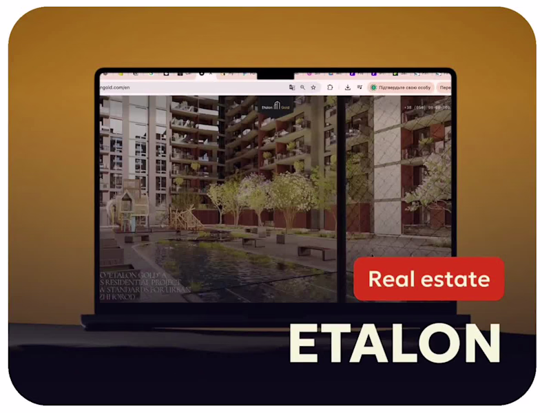 Cover image for Etalon Gold | Next.js & NestJS Real-Estate Landing Platform