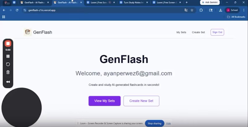 Cover image for AI-Powered Flashcard Tool Development