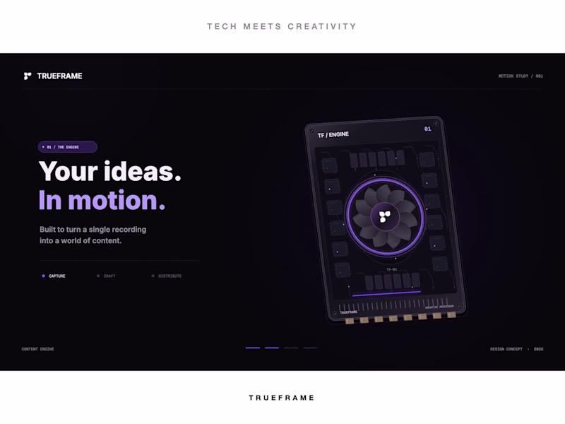 Cover image for Trueframe: Tech Meets Creativity in Motion