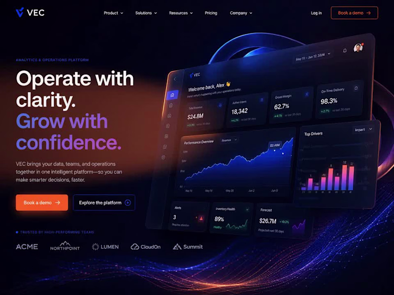 Cover image for Scalable SaaS Analytics Dashboard Design