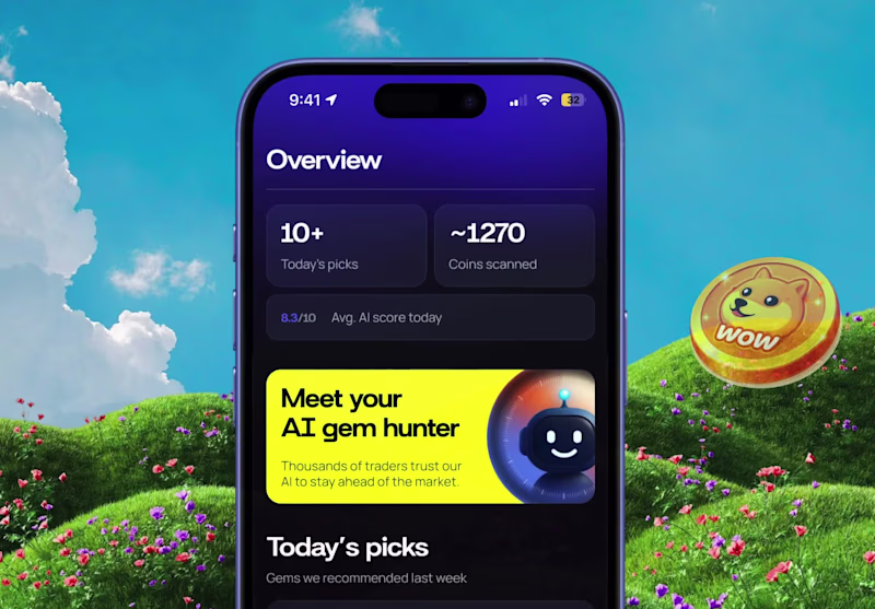 Cover image for AI Crypto Analytics App for Gem Hunters 