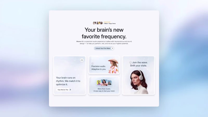 Cover image for A bento-style features section made in Framer, with lots of ...