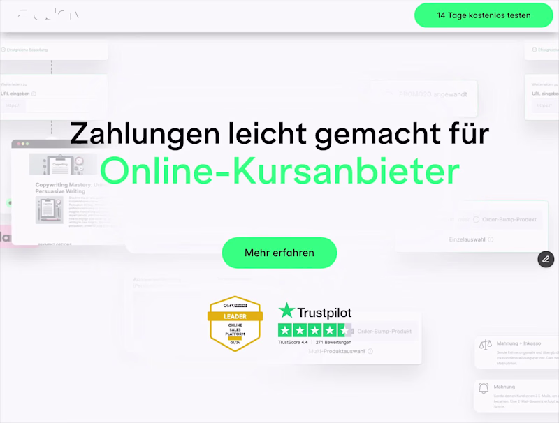 Cover image for Evergreen Landing Page with 3D Animations