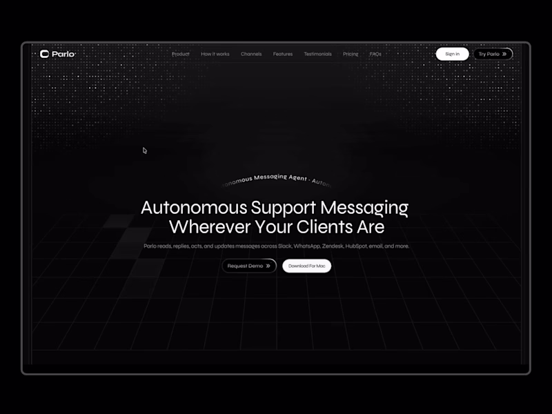 Cover image for Parlo Next.js SaaS template