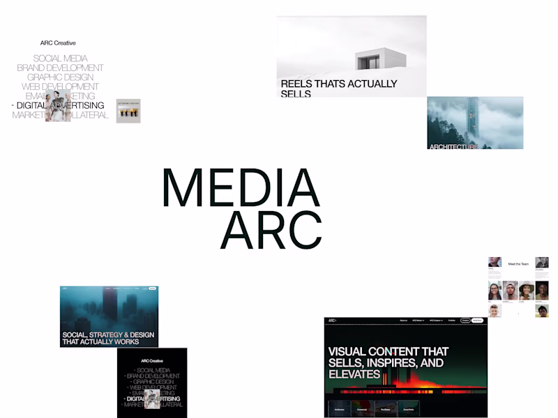 Cover image for Arc Media • Modern Creative Studio