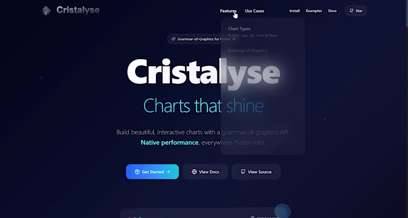 Cover image for Cristalyse: A Flutter Data Visualization Library