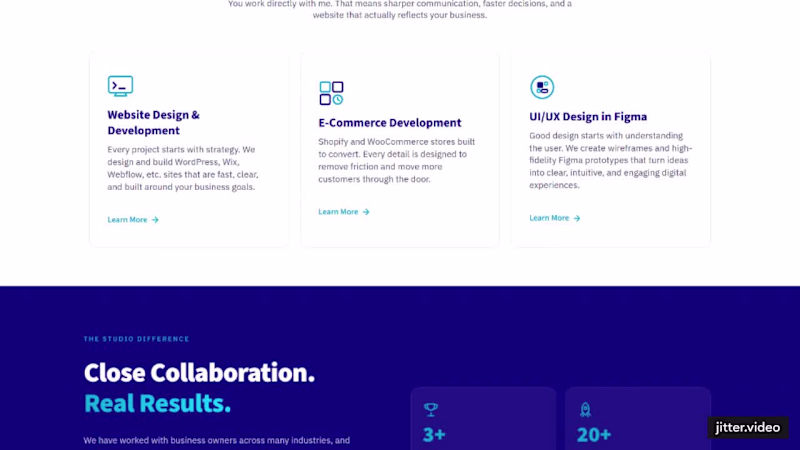 Cover image for Nayus Creative - Web Design Studio Website