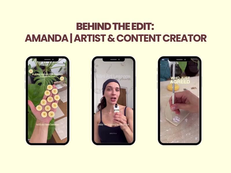 Cover image for How I edited for a full-time artist & creator