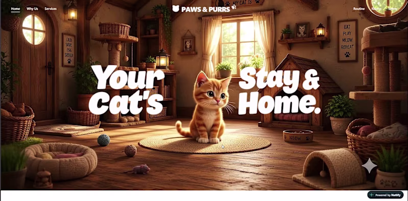 Cover image for Paws & Purrs is an ultra-luxurious,