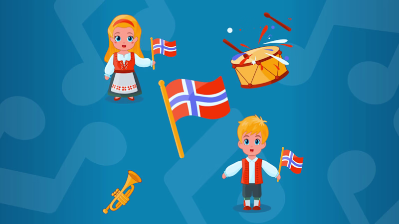 Cover image for High-Energy Rive Animations for Norway’s Constitution Day