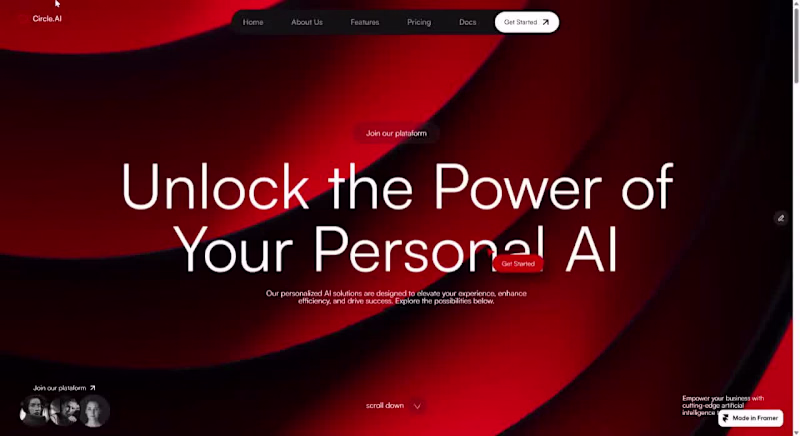 Cover image for Circle.AI SaaS website