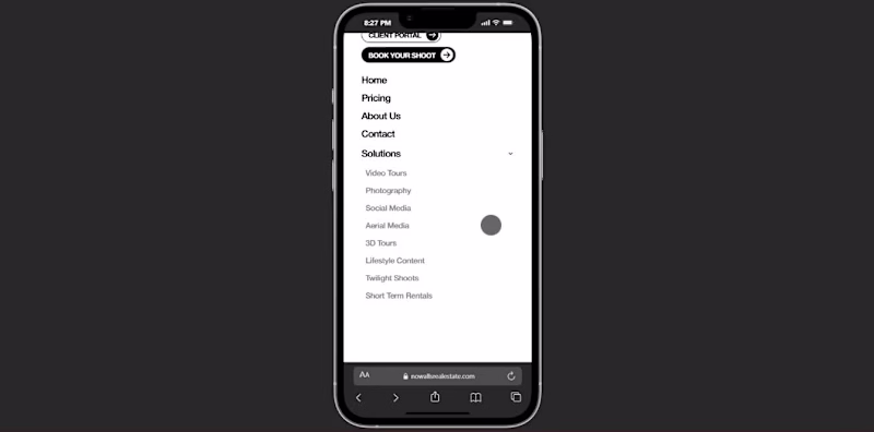 Cover image for Mobile Navigation Optimization for No Walls