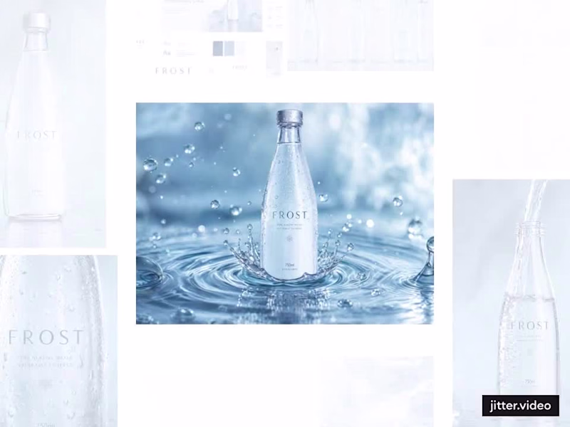Cover image for FROST -  Premium Hydration Brand Identity