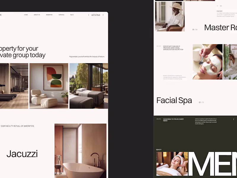 Cover image for Omen - Health & Wellness Landing Page