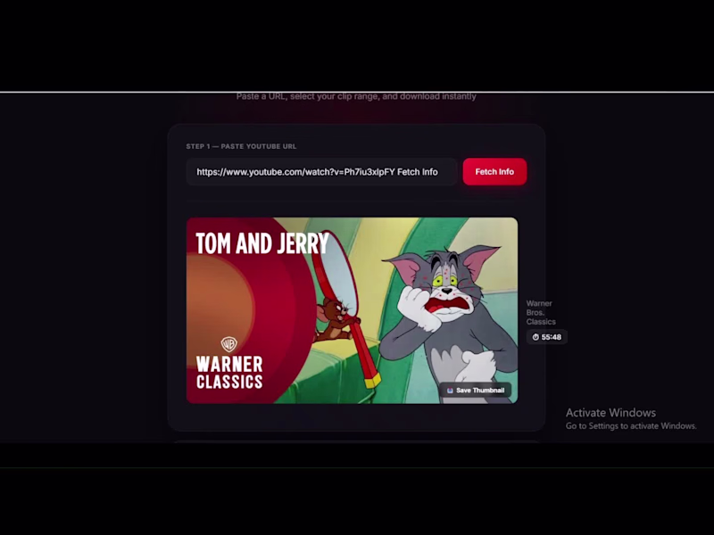 Cover image for 🚀 Built a YouTube Downloader