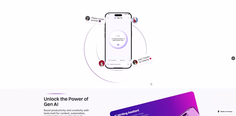 Cover image for ✨ Built. Animated. Launched.
A sleek