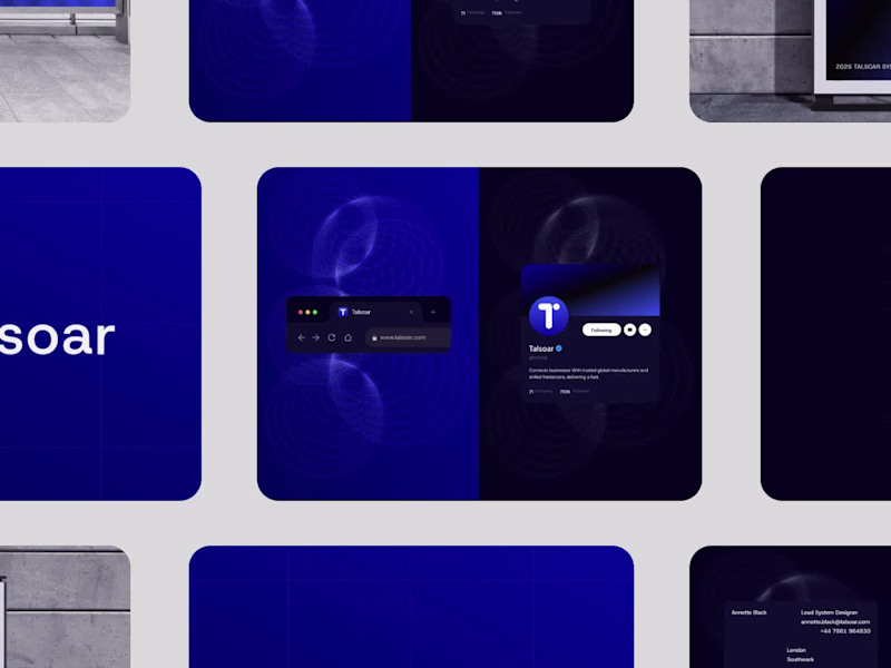 Cover image for Talsoar Brand Identity Design
