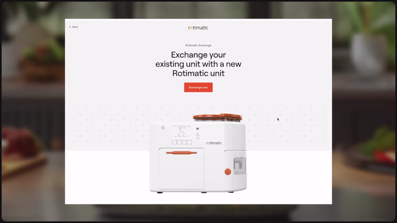 Cover image for Rotimatic trade-in experience

Rotimatic asked us