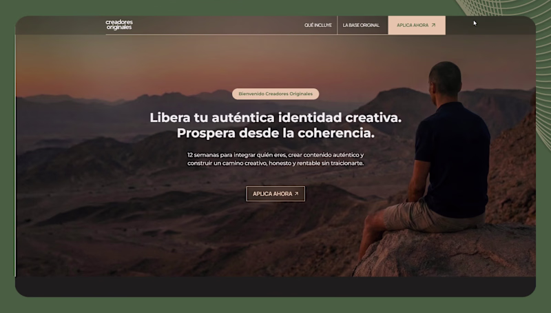 Cover image for Figma to Framer: Creadores Originales Website Development