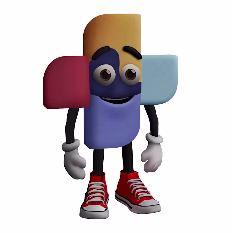 Cover image for Character created in Blender and