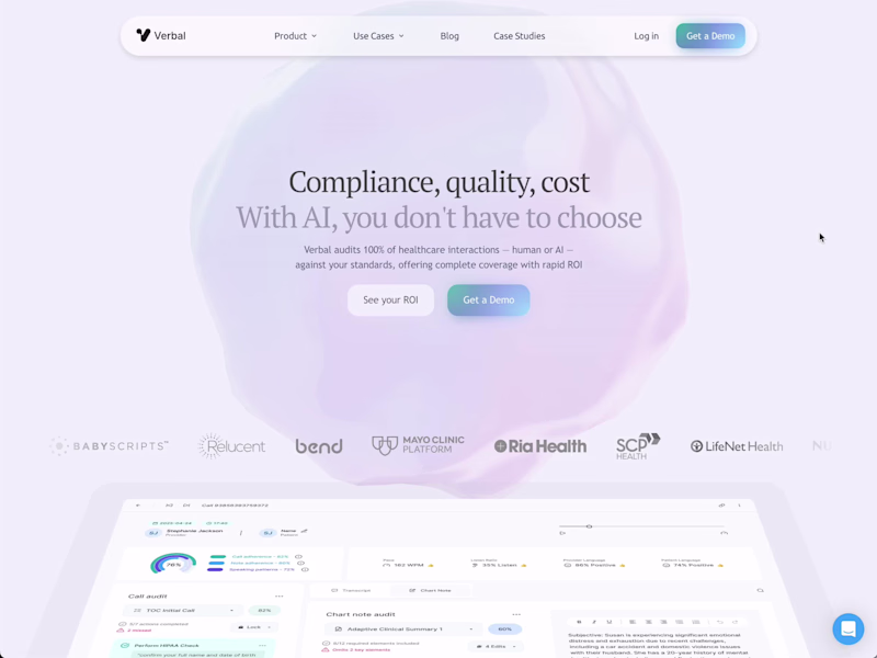 Cover image for Verbal Product Launch for Clinical Compliance AI