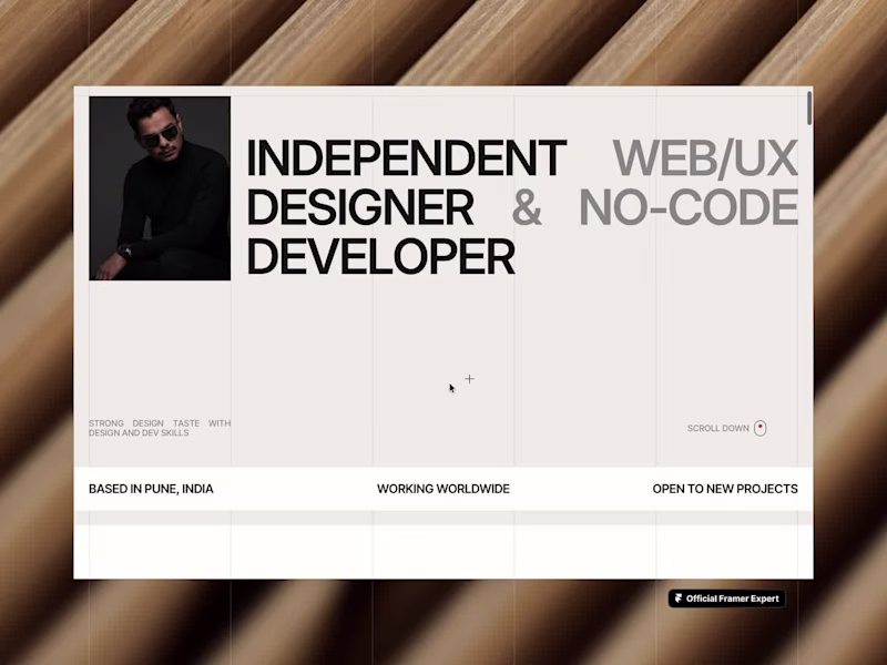 Cover image for Portfolio update!! UI/UX designer & framer expert