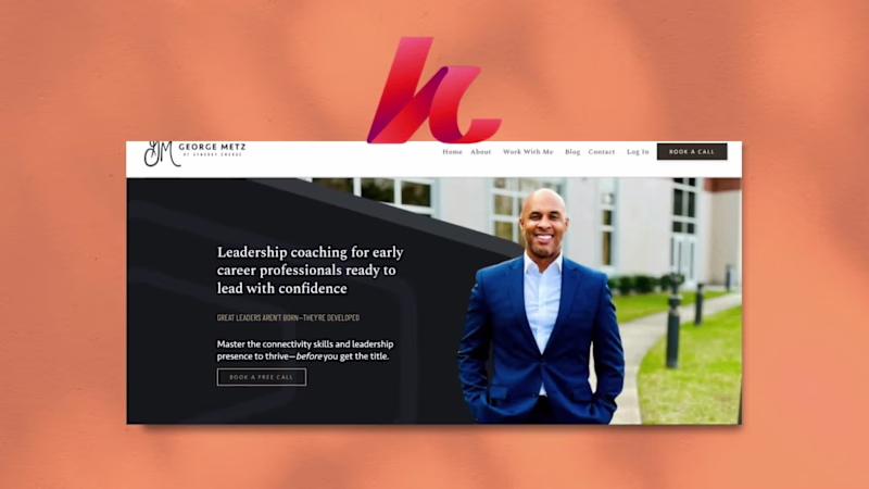 Cover image for Kajabi Leadership Coaching Website for George Metz