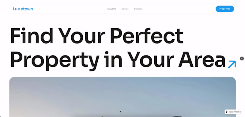 Cover image for Luxury Real Estate Website Design