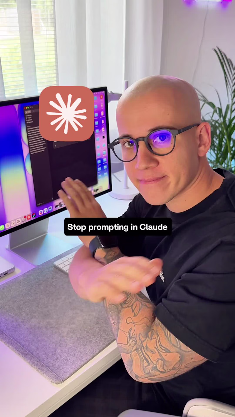 Cover image for Stop prompting in Claude ~ Framer