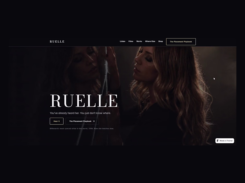 Cover image for I wanted her website to