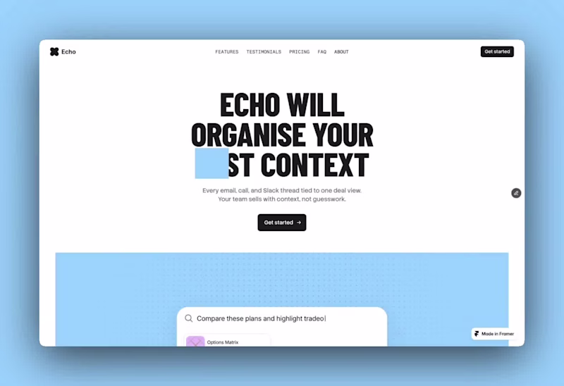 Cover image for AI Agent Landing Page 