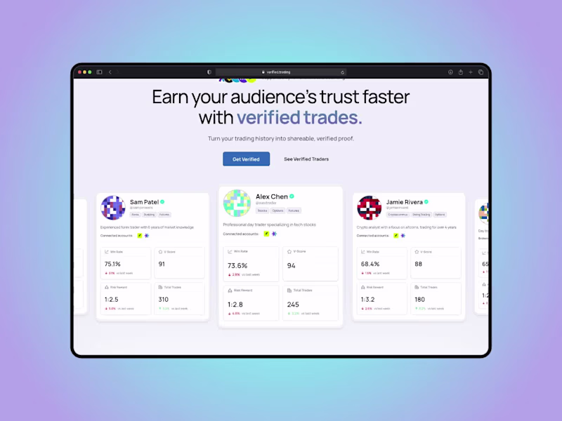 Cover image for Veritrade Website Redesign and Conversion Optimization