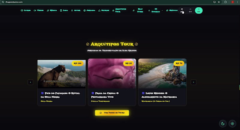 Cover image for Arquétipos Tour – Journeys of