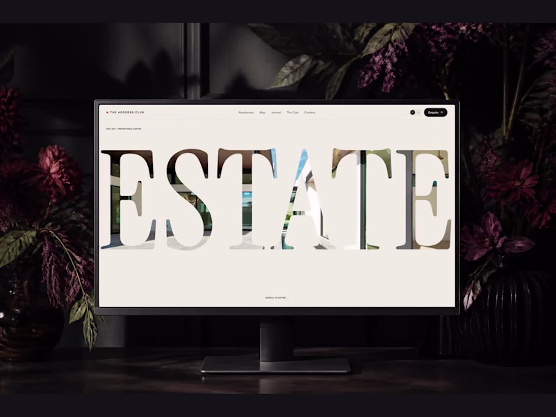 Cover image for New Framer template: THE ADDRESS