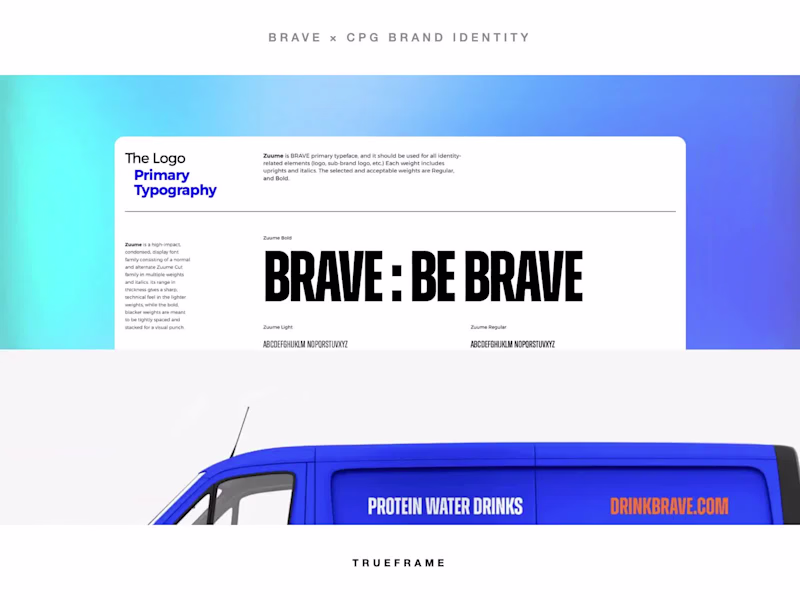 Cover image for Bold Brand Identity for Protein Water (CPG)
