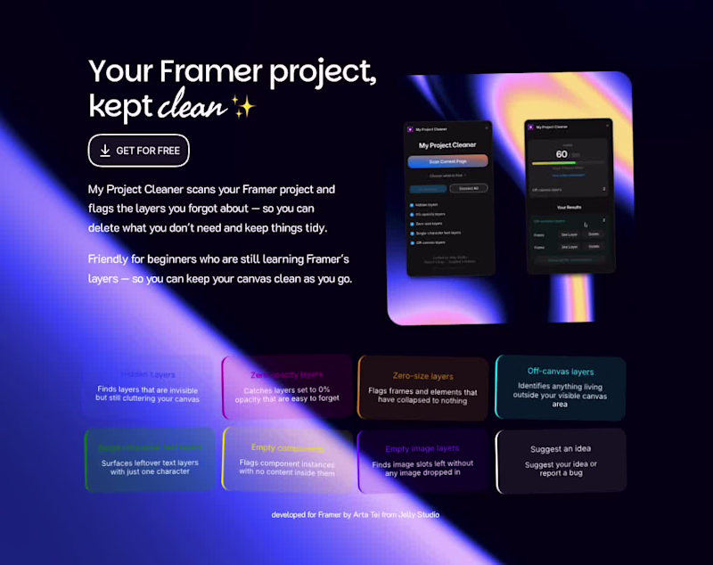 Cover image for One page explainer landing website