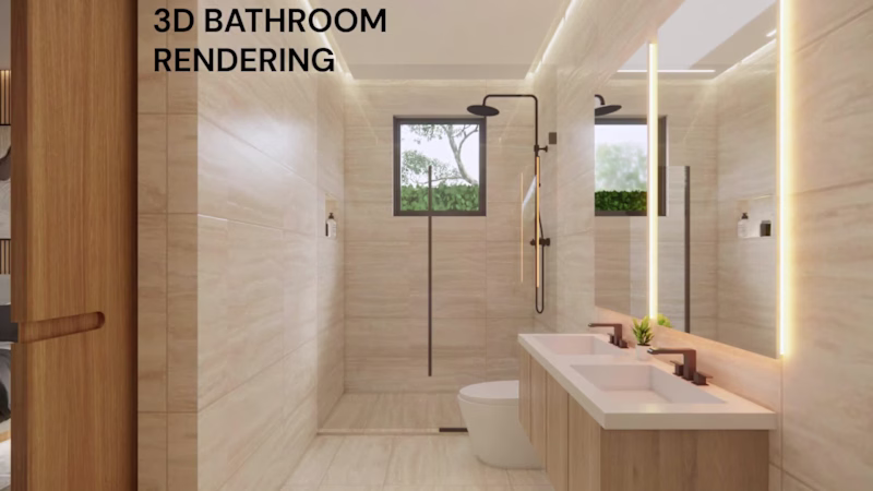 Cover image for Bathroom Rendering