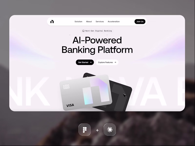 Cover image for AI Banking App (Claude + Figma)