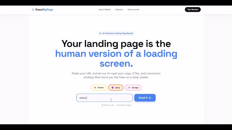 Cover image for RoastMyPage