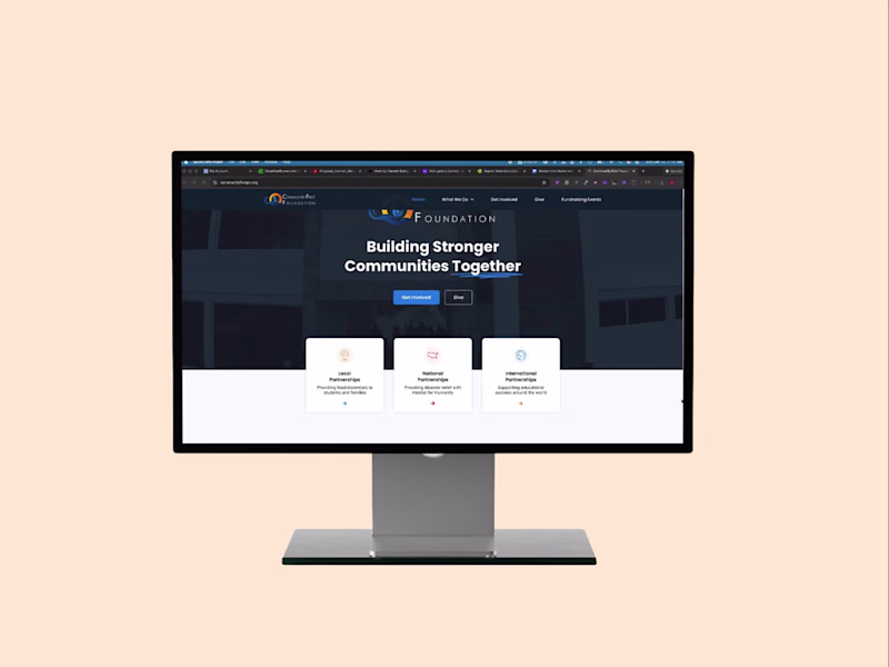 Cover image for Community First Foundation Landing Page