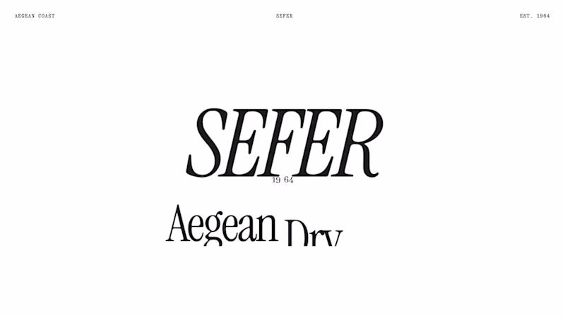 Cover image for Sefer - Brand Identity