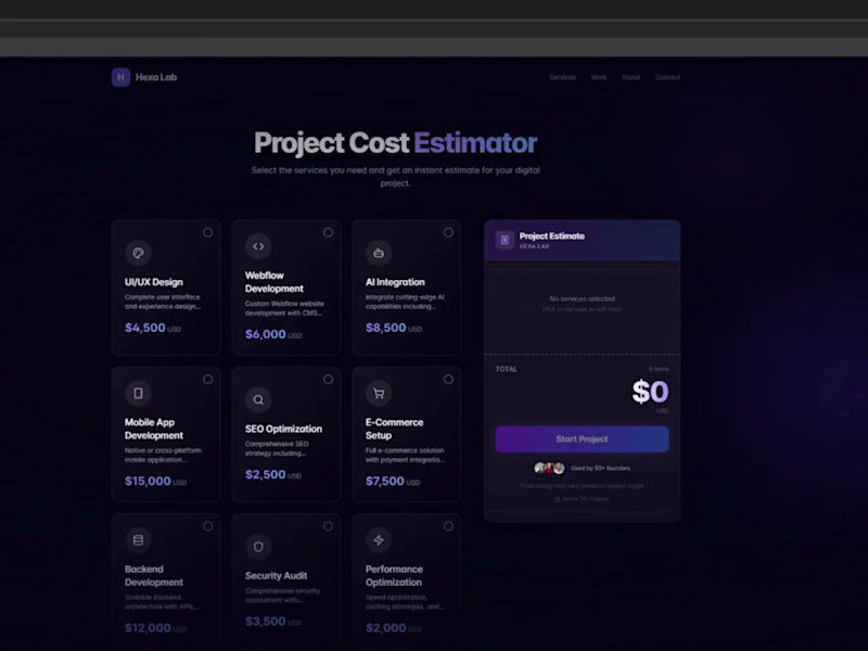 Cover image for Hexa Lab - Interactive Project