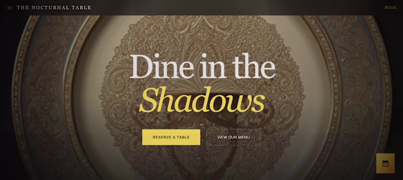 Cover image for Premium restaurant website designed to