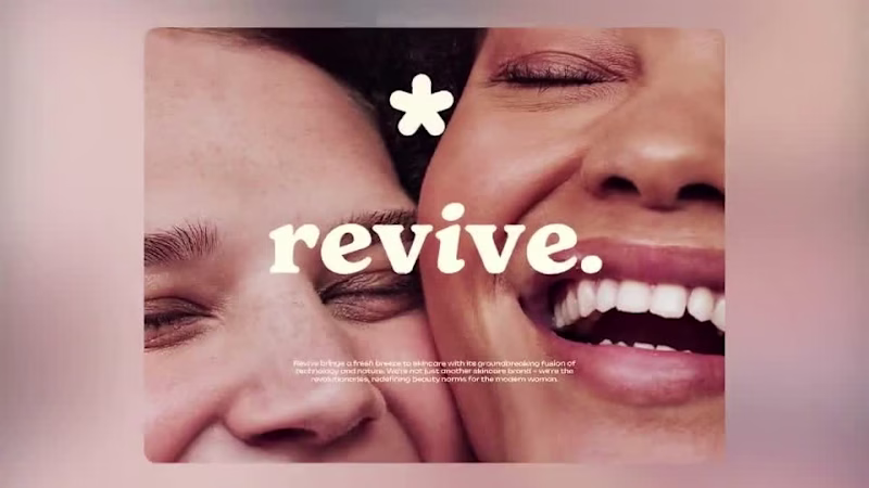 Cover image for A unique visual re-design of an innovative skincare brand