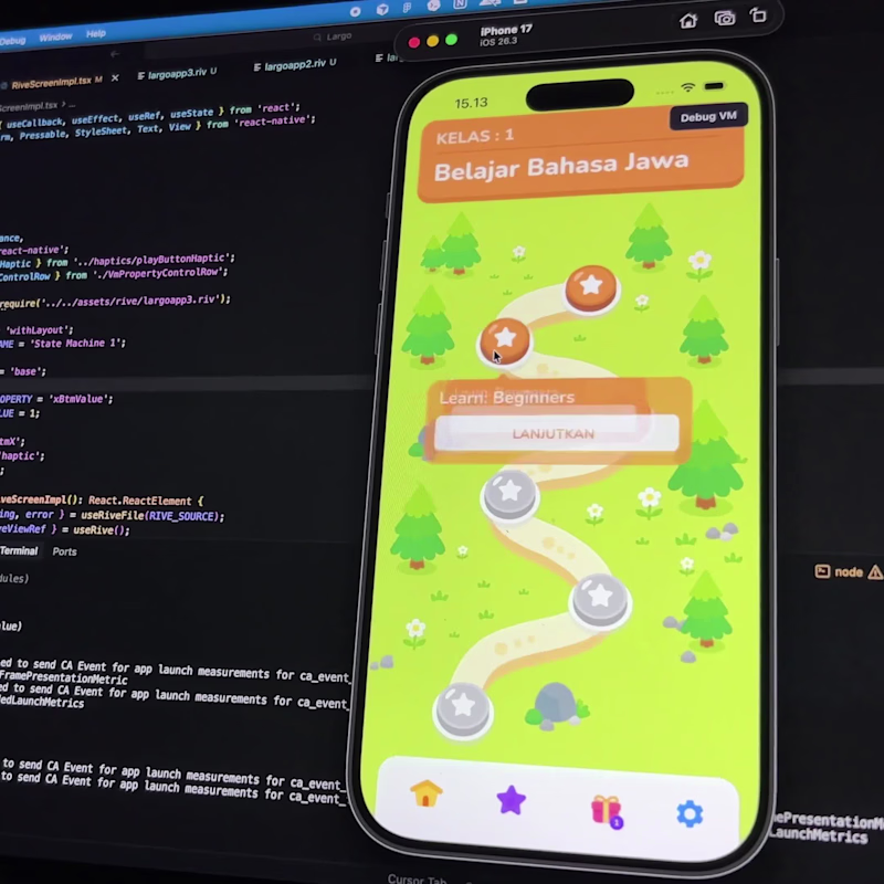 Cover image for Full Rive @rive_app (https://x.com/rive_app) experience.
No