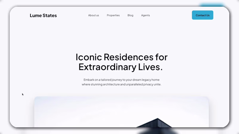 Cover image for Real Estate Website with CMS