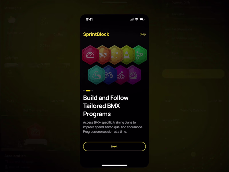 Cover image for SprintBlock - BMX Training App