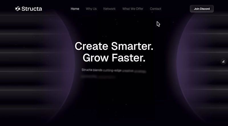 Cover image for Structa Landing Page Design + Development in $1200