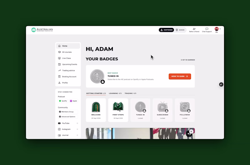 Cover image for dashboard membership websites made with nextjs convex
